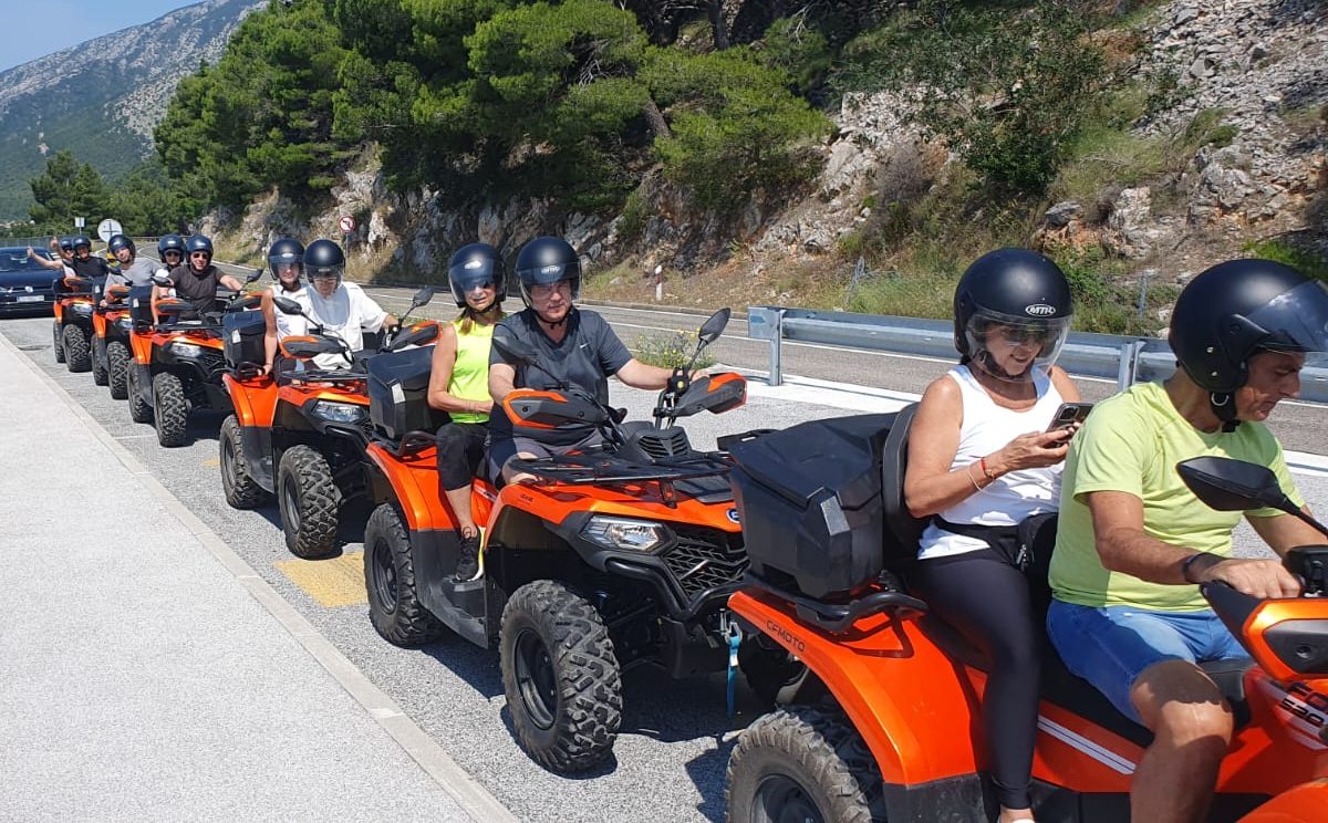 Bol town and Zlatni Rat beach